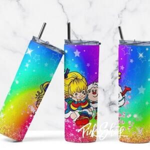 Rainbow Brite  20oz tumbler